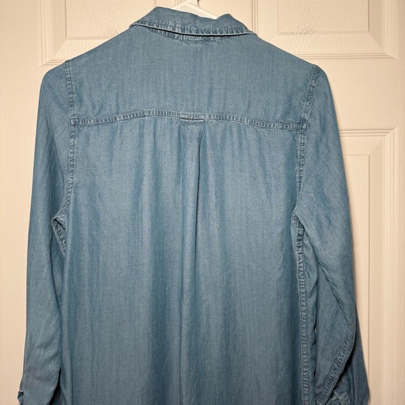 Old Navy Women’s Medium Long Sleeve Denim Tunic Dress - Picture 7 of 7